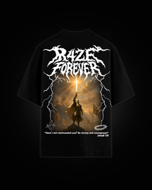Camiseta Oversized Preta - DIVINE SWORD