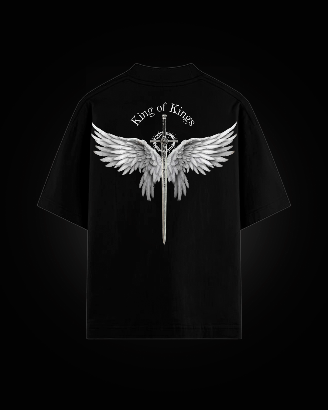 Camiseta Oversized Preta - ALGEL
