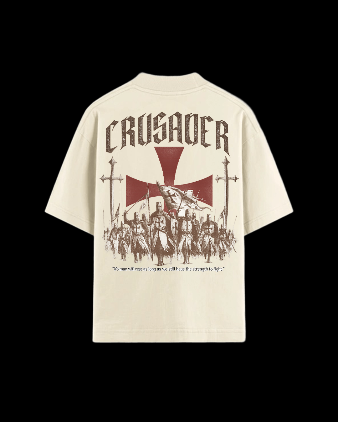 Camiseta Oversized Branca - CRUSANER
