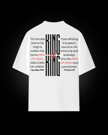 Camiseta Oversized Branca - KIng of King