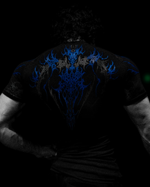 Darkspire Compressão Preto & Azul