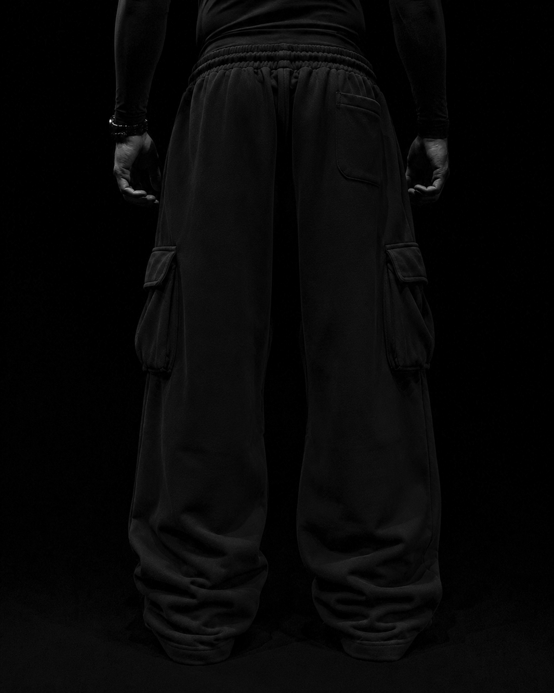 Venom Calça Cargo Baggy Moletom