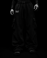 Venom Calça Cargo Baggy Moletom