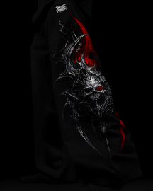 Darkhunt Baggy Moletom Preto & Vermelho