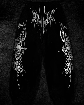 Obsidian Calça Moletom Preta
