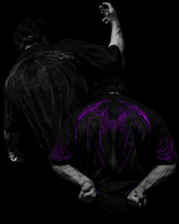 DragonFire Combo Oversized Preto & Roxo
