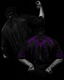 DragonFire Combo Oversized Preto & Roxo