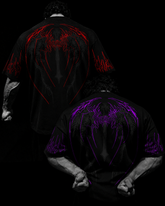 DragonFire Combo Oversized Roxo & Vermelho