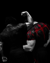 Combo Midnight Compressão Preto & Vermelho