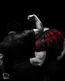 Combo Midnight Compressão Preto & Vermelho