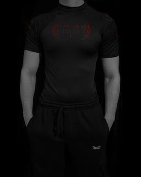 VenomWrise Combo Compressão Red & Calça Cargo