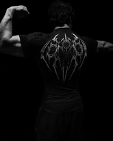 Arachnid Tee Compressão Preto & Branco