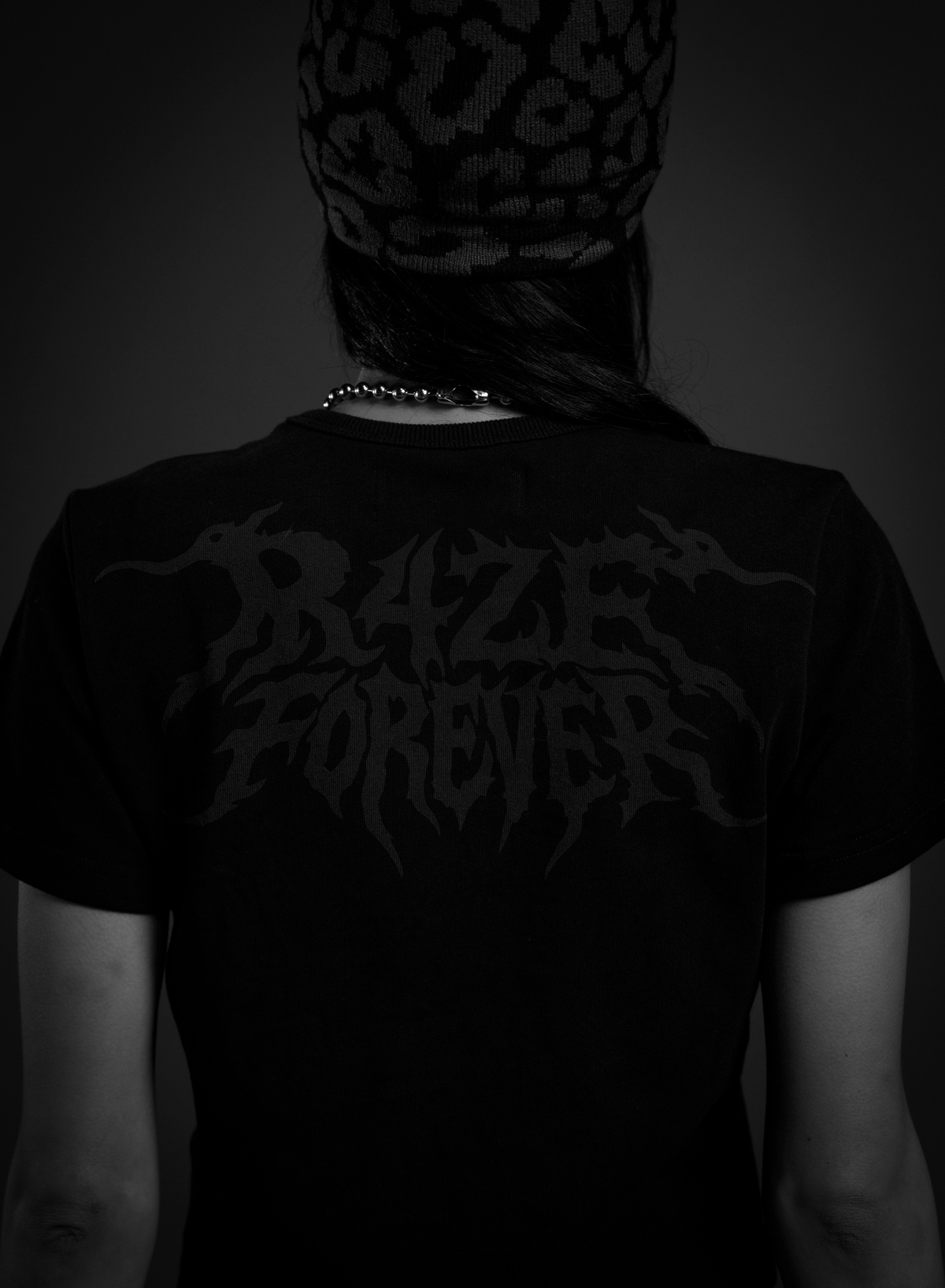 Cropped R4ZE FOREVER Preto