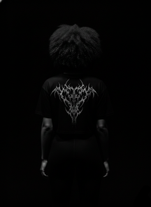 Shadowborn Cropped Preto