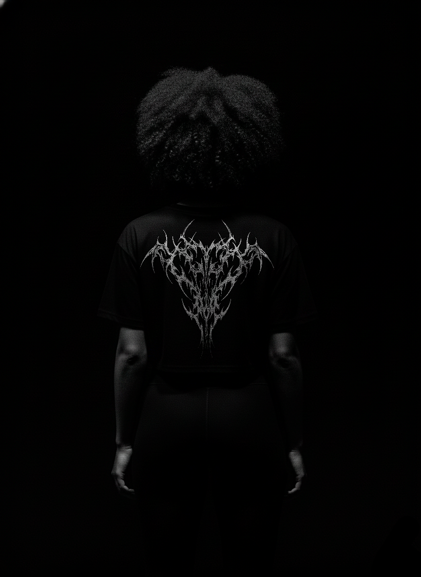 Shadowborn Cropped Preto