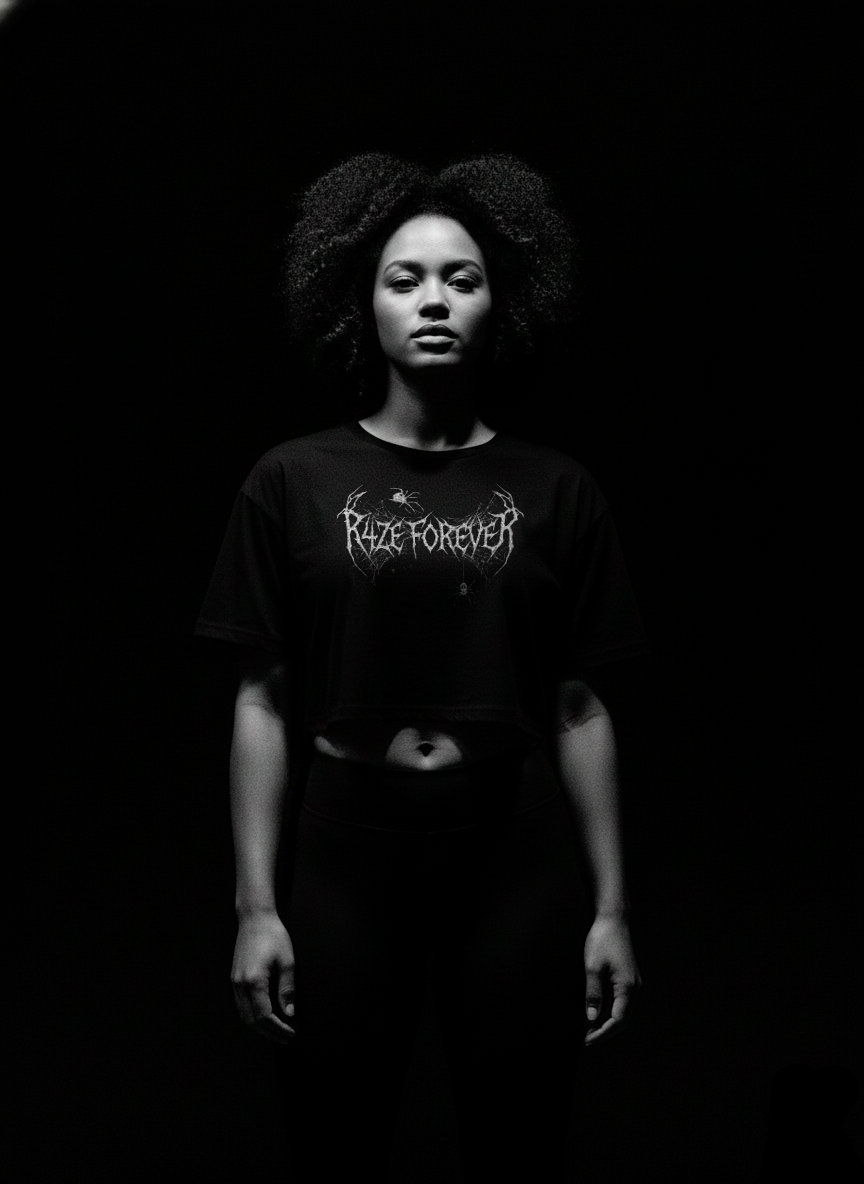 Shadowborn Cropped Preto