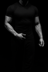 Camiseta de Compressão Preta Básica - R4ZE TREINING