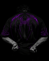 DragonFire Oversized Preto & Roxo