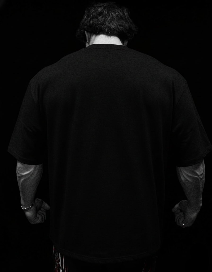 Oversized R4ZE Preto