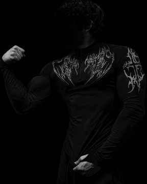 Venom Tee Jaqueta de Compressão Preta