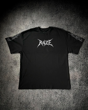 Camiseta Oversized Preta - FLAME