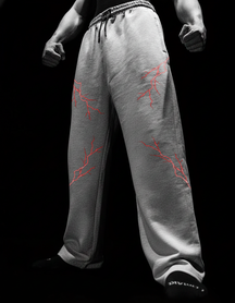 Darkrays Calça Baggy Moletom