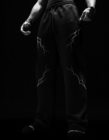 Darkrays Calça Baggy Moletom