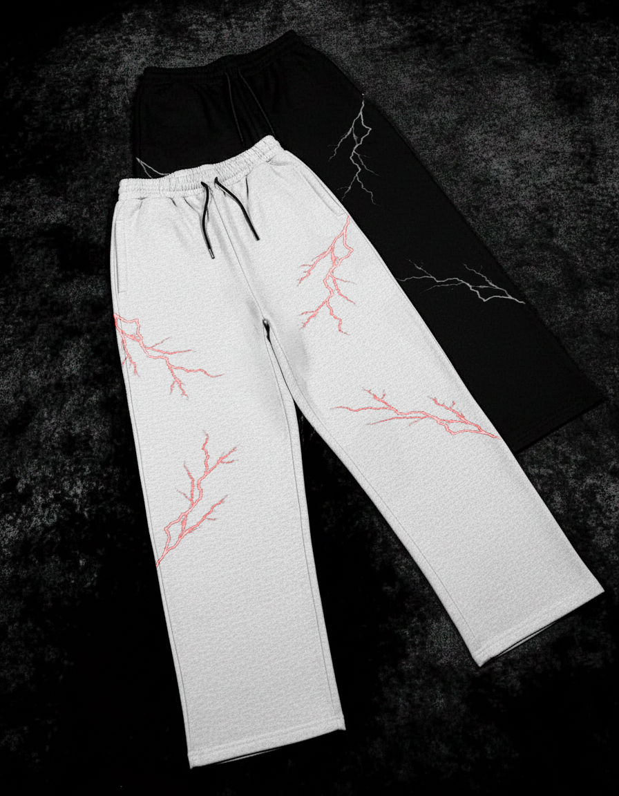 Darkrays Calça Baggy Moletom
