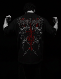 R4ITH Oversized Preto & Vermelho