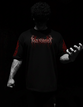 SoulVoid Oversized Preto & Vermelho