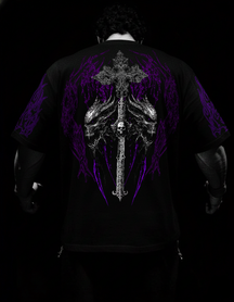 Soulvoid Oversized Preto & Roxo