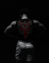 Divine Chaos Regata de Compressão Preto