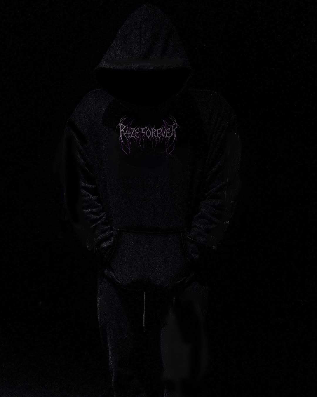Nightfall Purple Moletom Preto