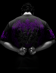 Nightfall Purple Oversized Preta