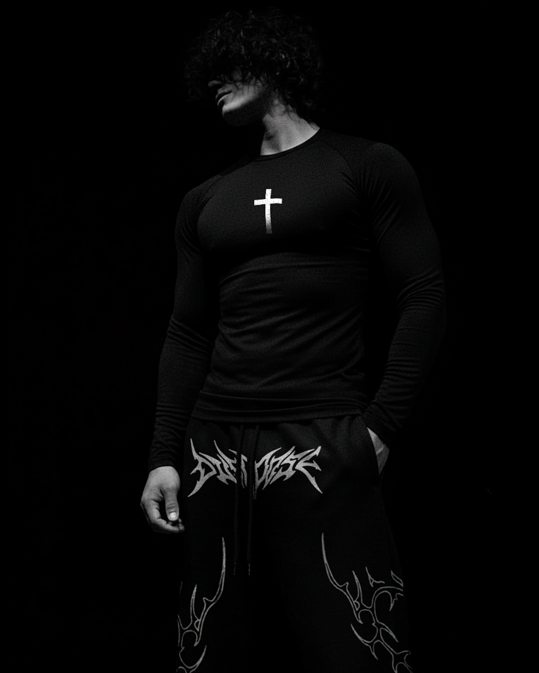 Camiseta de Compressão Longa Cristã - R4ZE