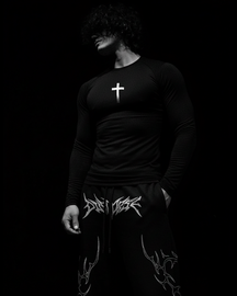 Camiseta de Compressão Longa Cristã - R4ZE