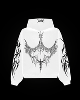 Moletom Branco Flame - R4ZE