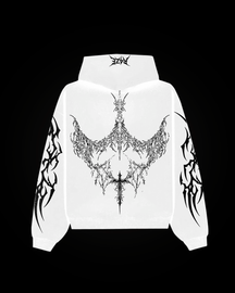 Moletom Branco Flame - R4ZE