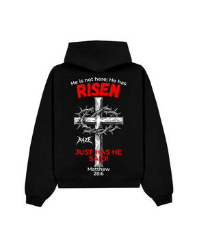 Moletom Preto R4ZE - RISEN