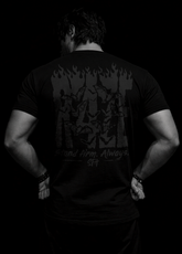 Bat Reign Camiseta Preta