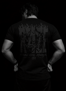 Bat Reign Camiseta Preta