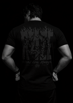 Bat Reign Camiseta Preta