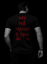 Pré-Treino Camiseta Preta