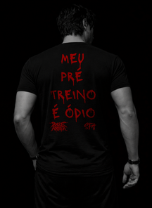 Pré-Treino Camiseta Preta