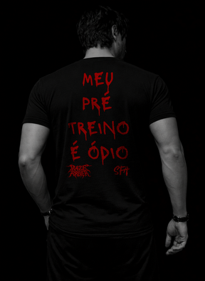 Pré-Treino Camiseta Preta
