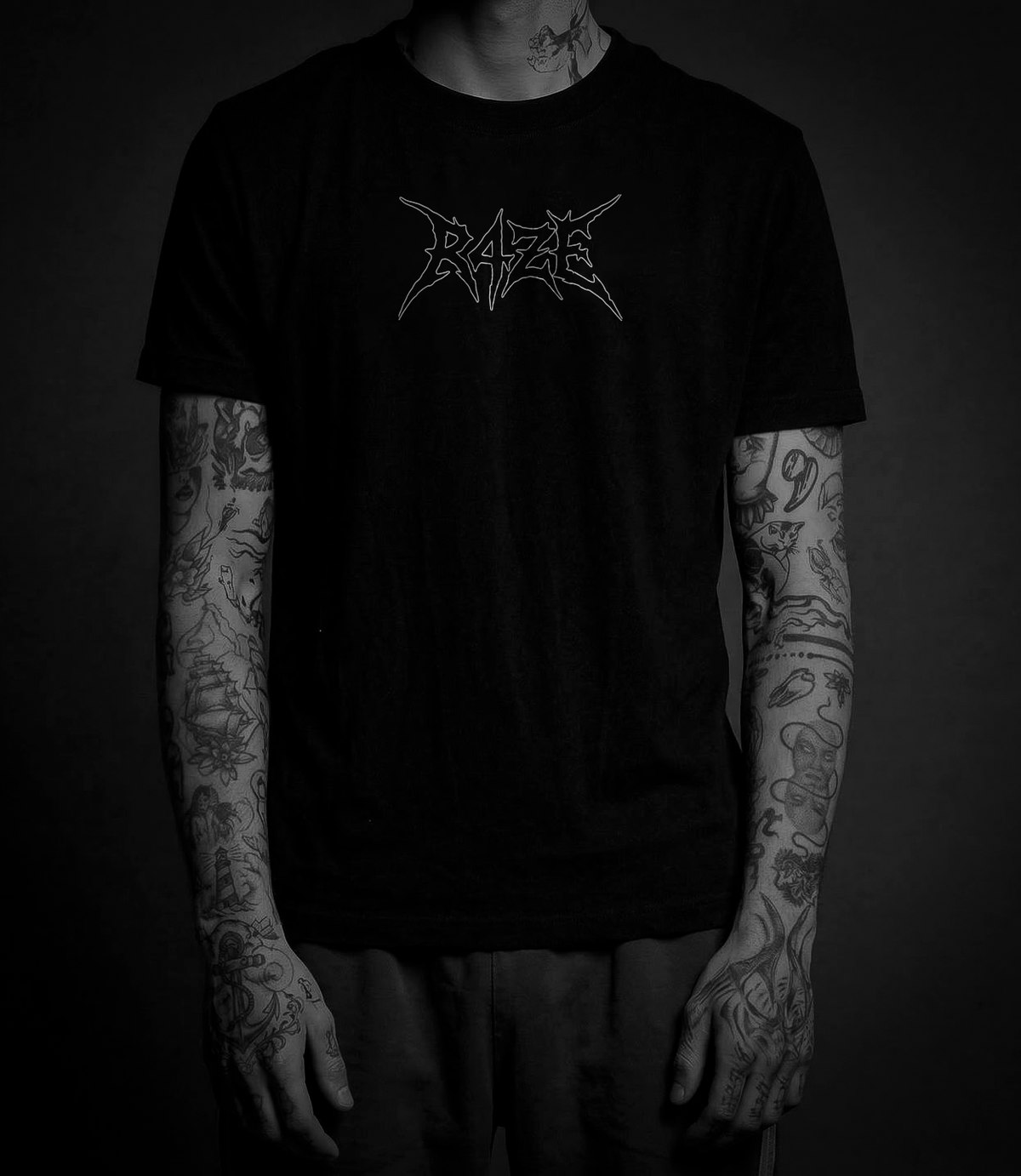 Skulfly Camiseta Preta