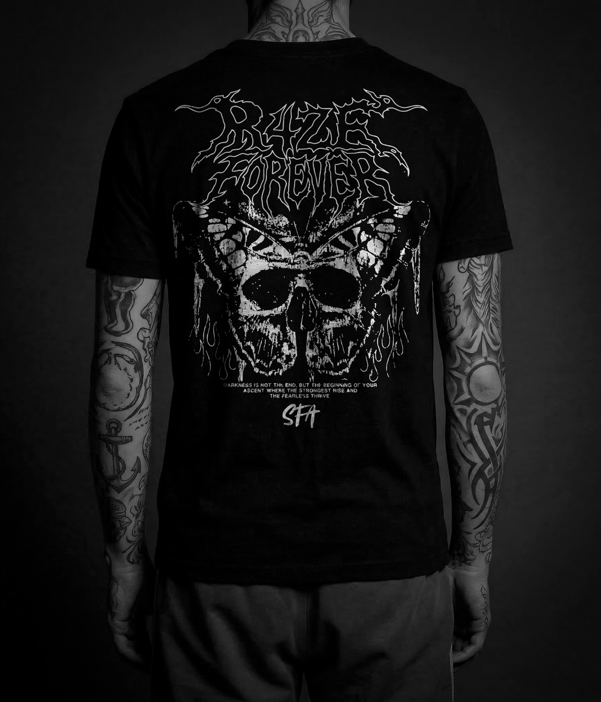 Skulfly Camiseta Preta