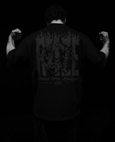 Bat Reign Oversized Preto