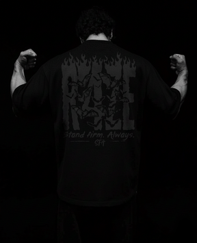 Bat Reign Oversized Preto
