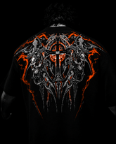 SoulVoid Oversized Preto & Laranja